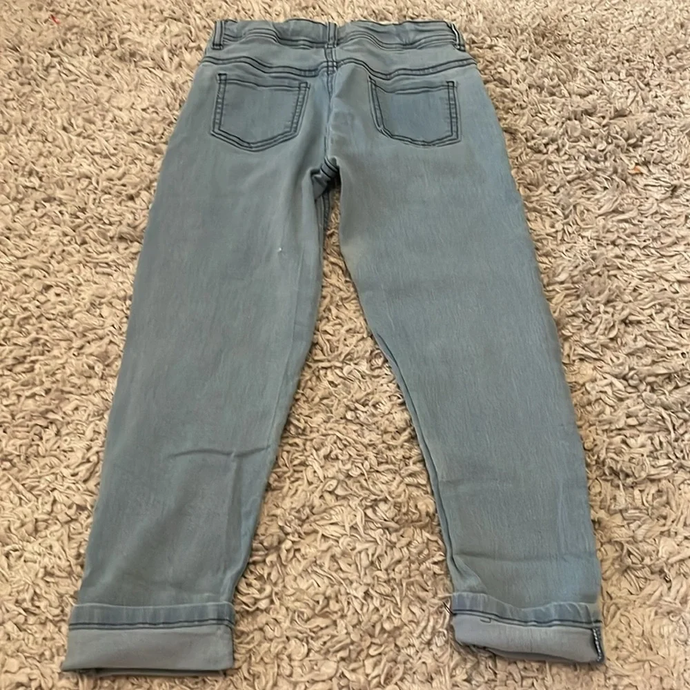 2018 Gymboree Outlet “Tails of the City” Cat Knee Jeans, Size 7